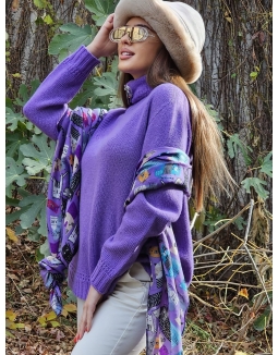 Шал Gatti matti purple